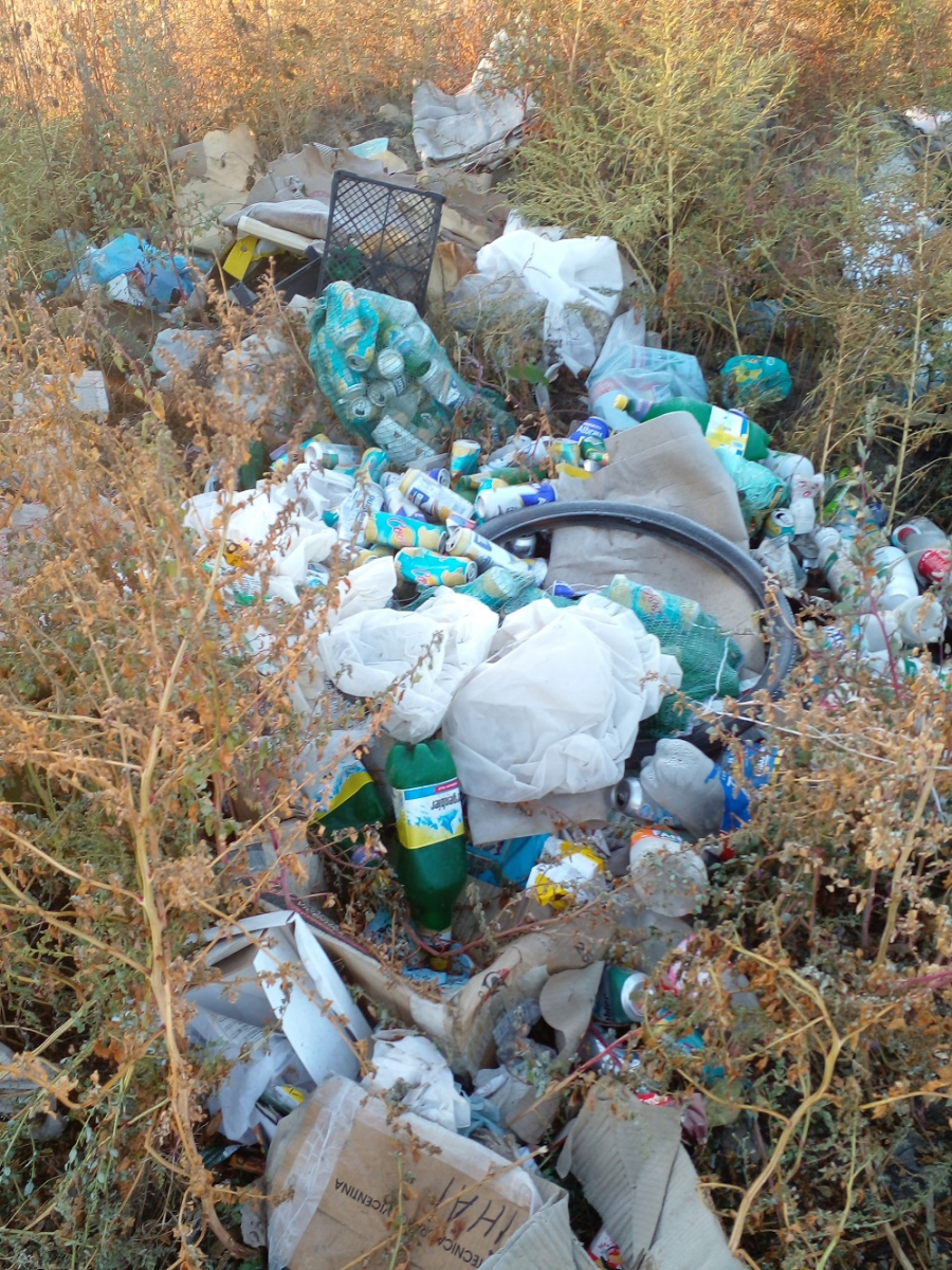 Groapă de gunoi "milenară", într-o comună din Galați