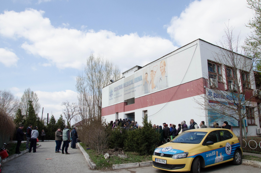 Buluc la clinică pentru analize gratuite