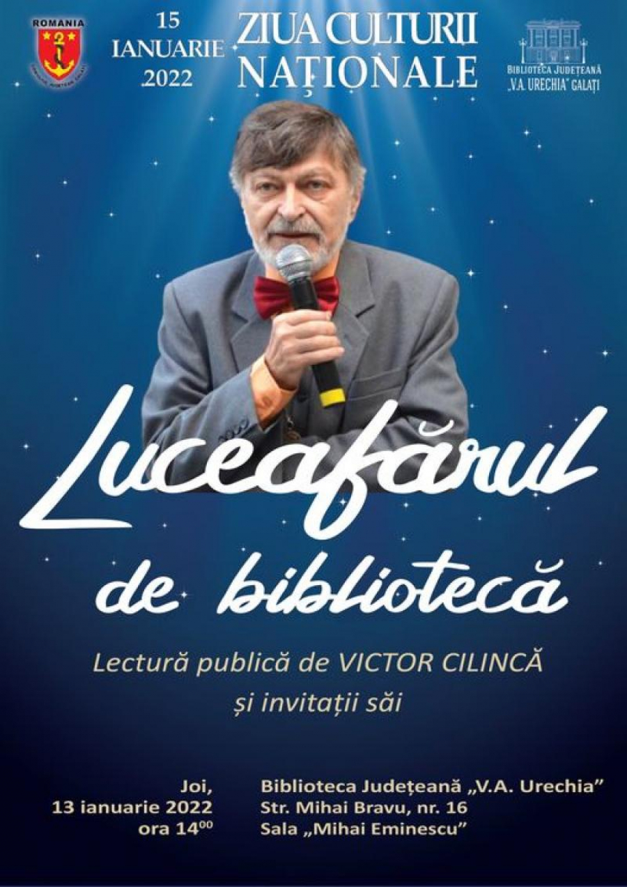 Eminescu, jucat la "V. A. Urechia"