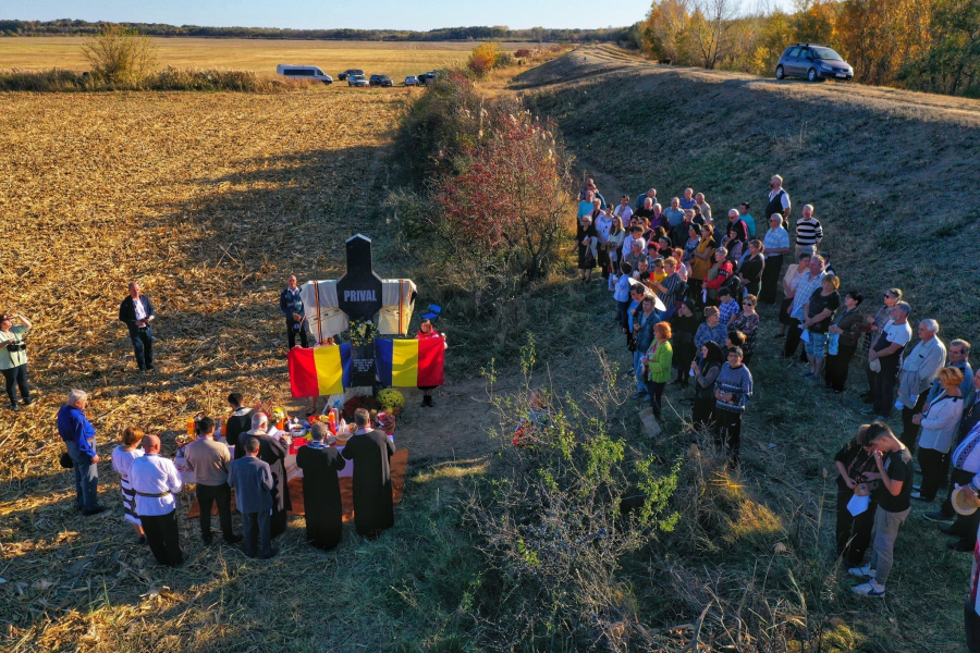 La Tudor Vladimirescu, un al treilea monument comemorativ