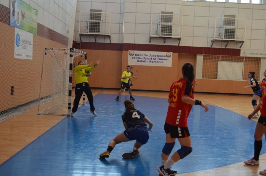 HANDBAL. ”Amicalul” Galaţi - Slobozia, motiv de atracţie