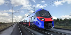 Tren electric nou-nouț, pe ruta București - Galați