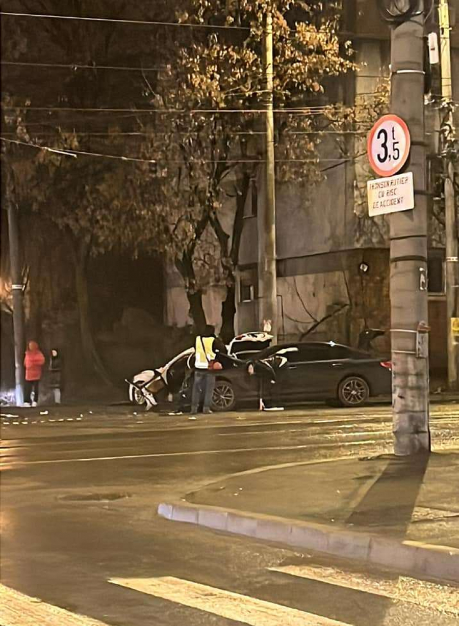 Accident soldat cu patru răniți la Baia Comunală