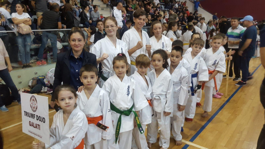 Performanţe gălăţene la Kyokushin Romanian Open