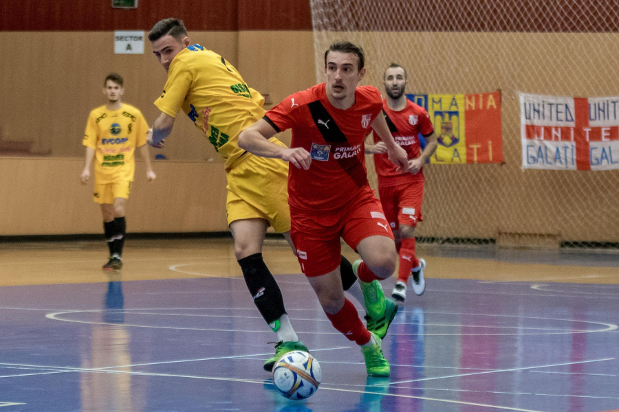 United a pierdut la limită derbiul Ligii I de futsal