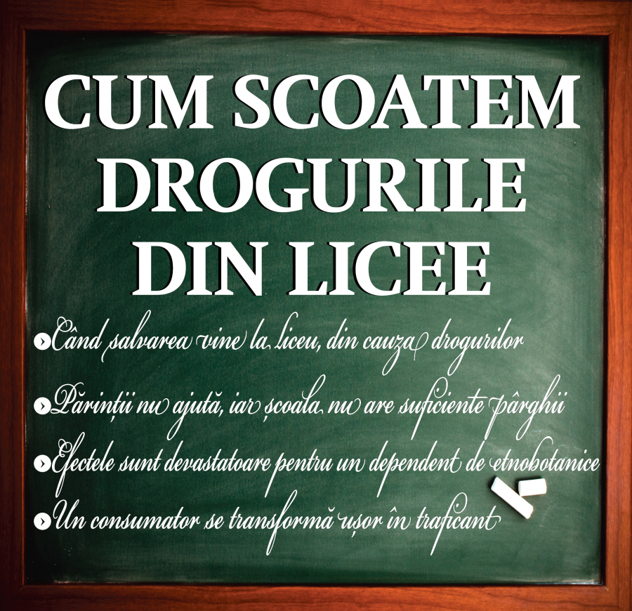 CAMPANIE VL. CUM SCOATEM DROGURILE DIN LICEE