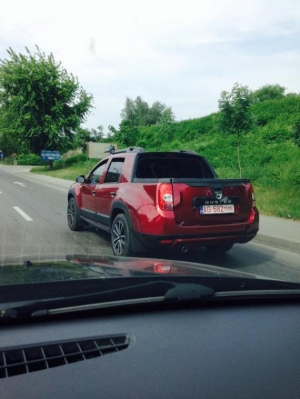 Un nou model de Dacia, surprins pe drumurile din România
