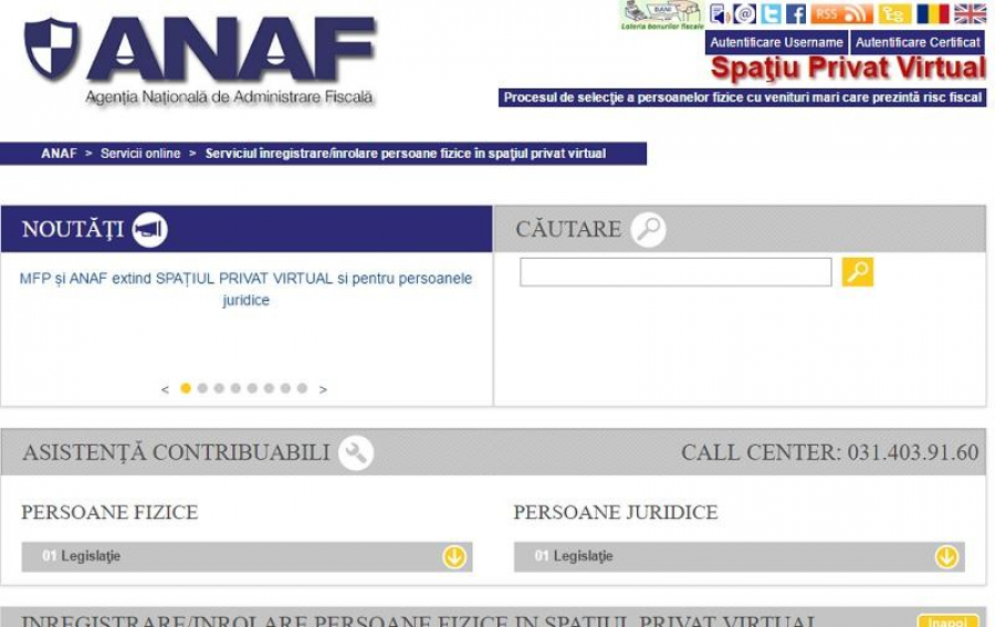 Bonificaţie de 5 la sută la depunerea online a Declaraţiei unice