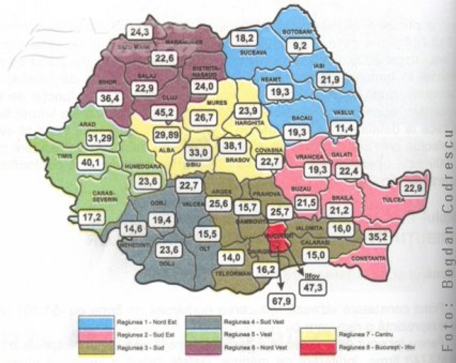 Mediul de afaceri gălăţean creşte în pasul melcului