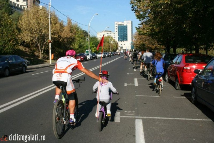 Gălăţenii sunt invitaţi la Marea Bicicleală