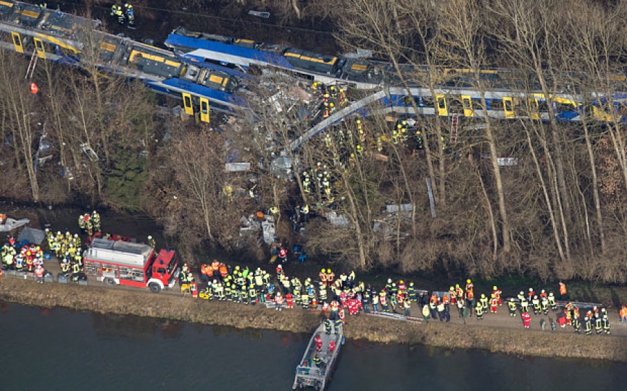 UPDATE/ O româncă, RĂNITĂ GRAV în accidentul feroviar din Germania