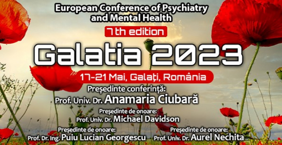 Conferință europeană de psihiatrie, la Galaţi