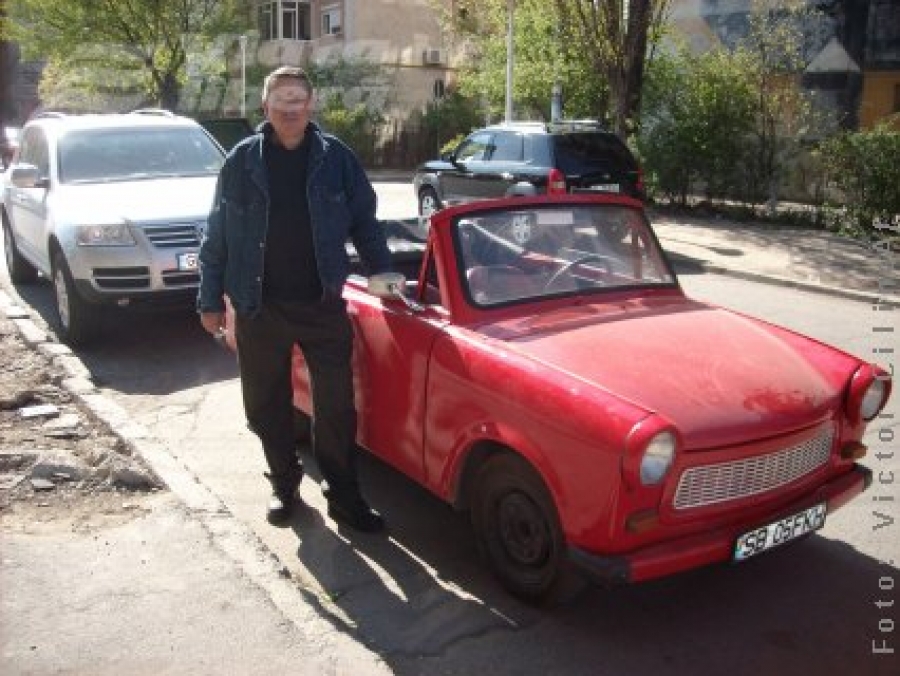 Un Trabant decapotabil