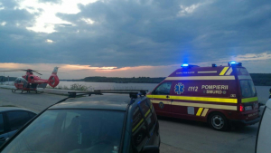 Incident grav pe Dunăre. Un copil de un an a căzut din barcă