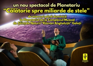 Spectacol nou la Planetariu/ &quot;Călătorie spre miliarde de stele&quot;