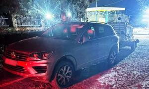 Cu permis necorespunzător, la volanul unui ansamblu rutier