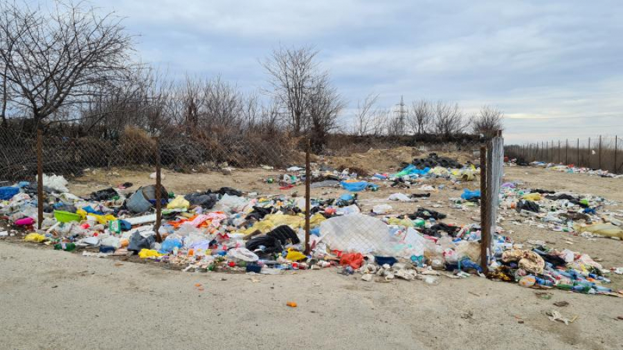 Gălăţenii de pe Privighetorii, vecini fără voie cu o groapă ilegală de gunoi (FOTO)
