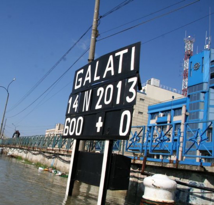 Nivelul Dunării la Galaţi este în stagnare