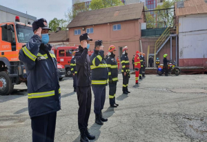 Moment de reculegere în unităţile de pompieri