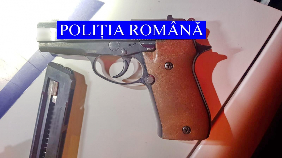 Armă căutată de italieni, vândută în Galaţi