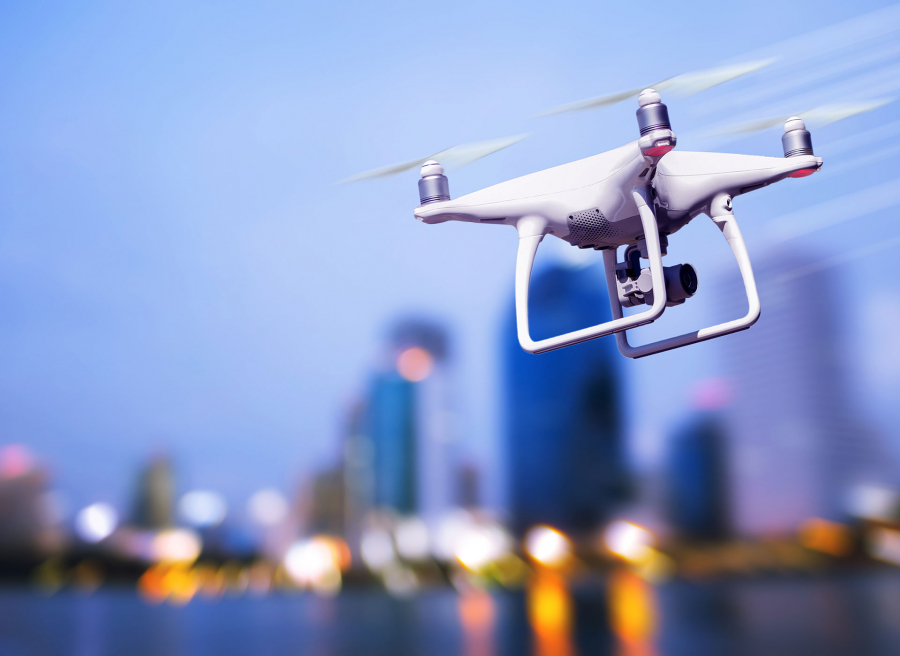 Drone pentru depistarea poluării, la Garda de Mediu
