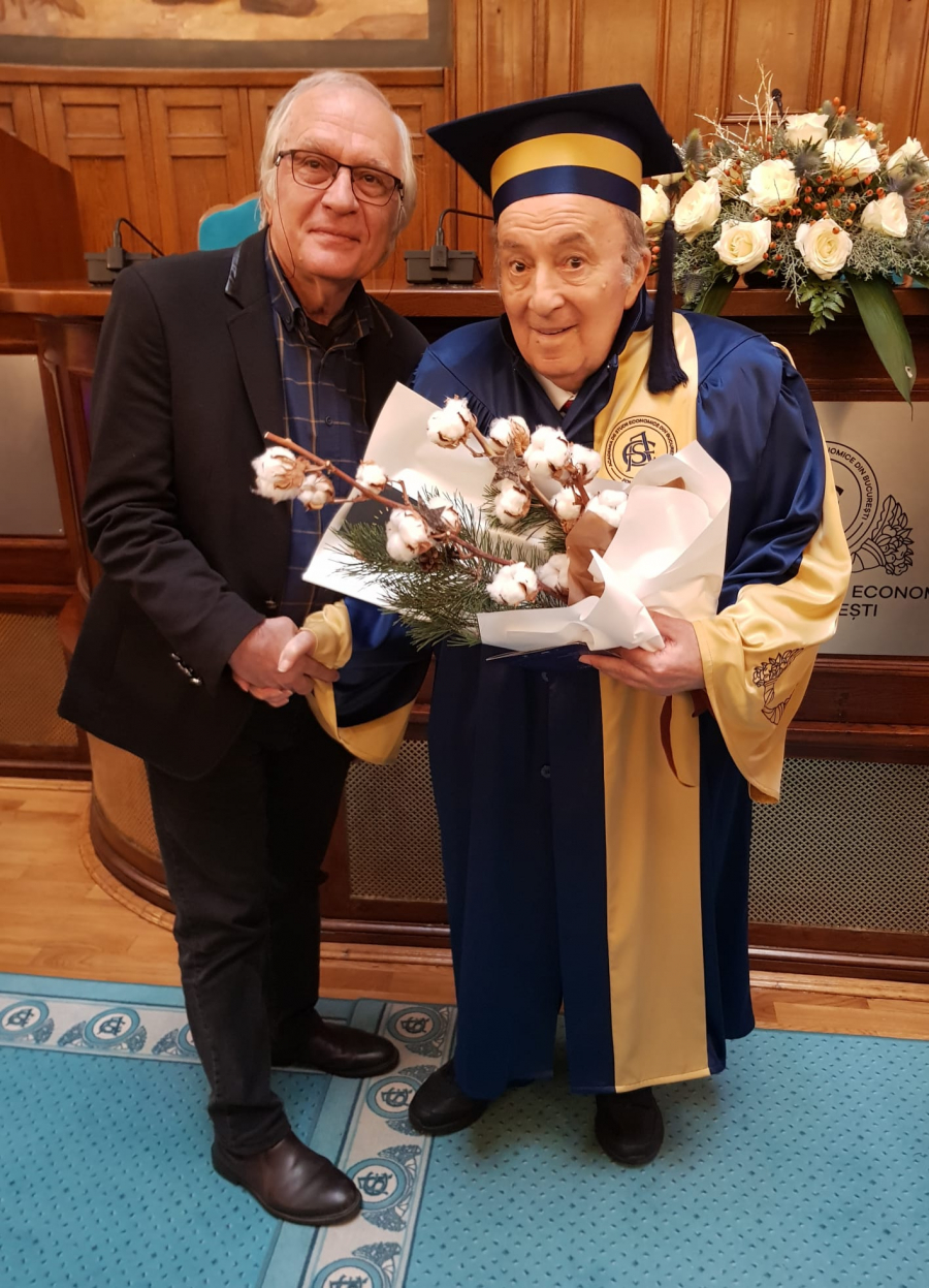 Un tecucean a primit cel mai înalt titlu academic al ASE Bucureşti