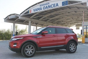 Range Rover FURAT în Spania, DEPISTAT la Oancea