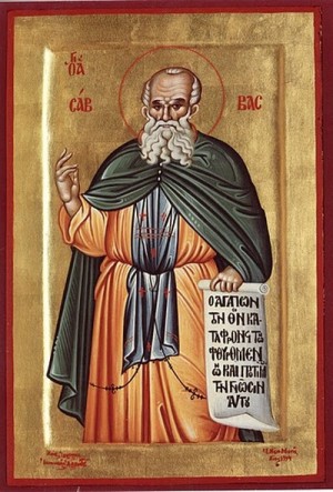 5 decembrie: Sfântul Sava cel Sfinţit 