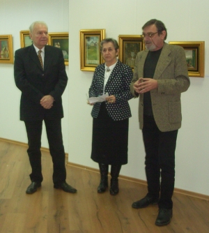 EXPOZIŢIA lui Zamfir Dumitrescu n-a încăput, la Muzeul de Artă, nici pe jumătate