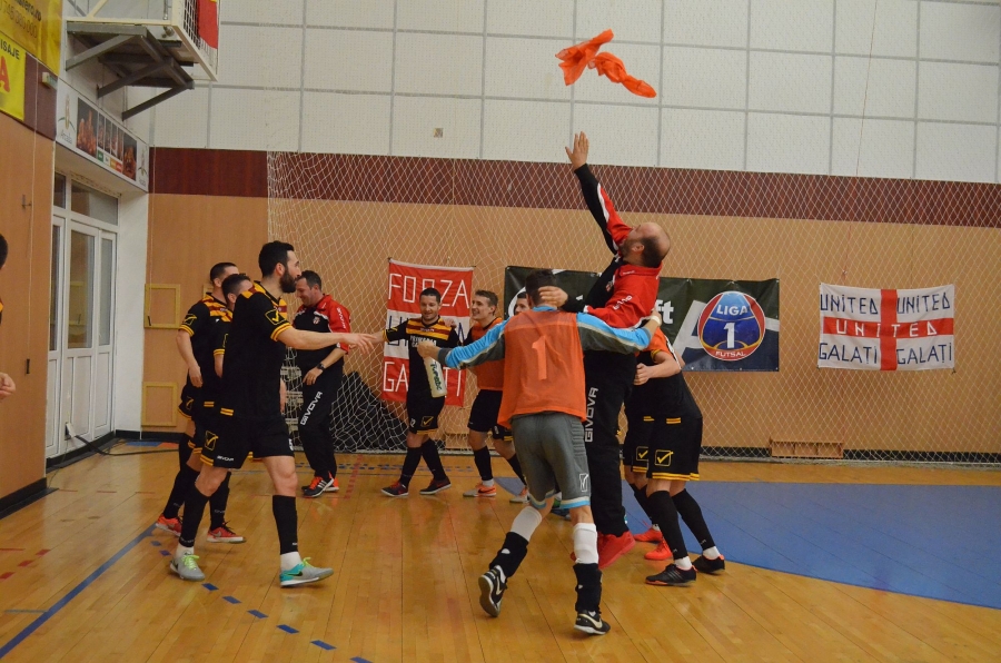 FUTSAL | Debut cu dreptul în play-off. United, VICTORIE CLARĂ în Covasna