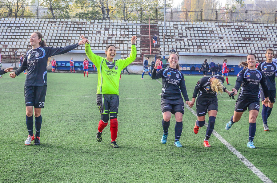 Fotbalistele de la FC Universitatea, victorie categorică cu fair-play