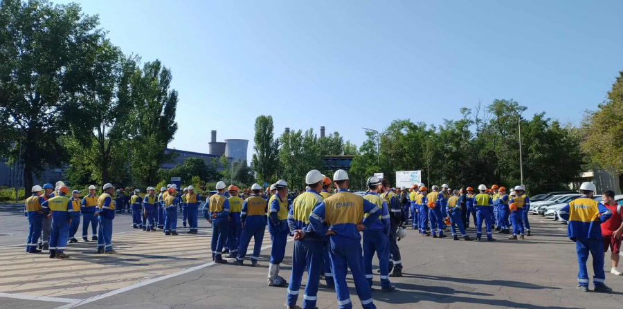 Siderurgiștii gălățeni, supărați pe cine nu trebuie