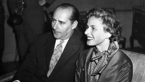 Ingrid Bergman și Roberto Rossellini