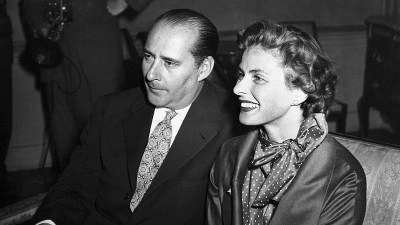 Ingrid Bergman și Roberto Rossellini