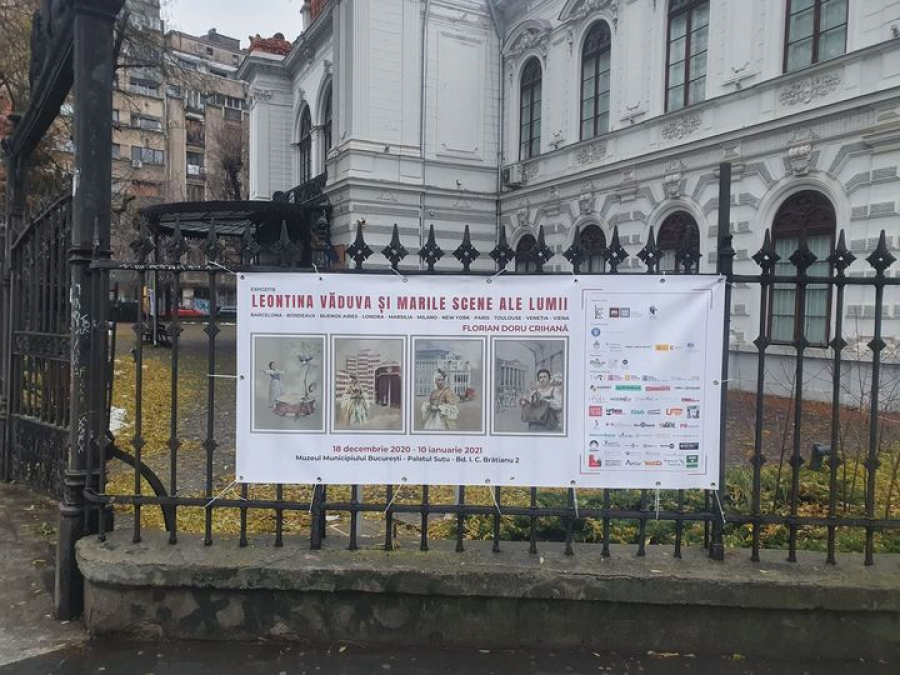 Florian Doru Crihană - expoziţie omagială Leontina Văduva