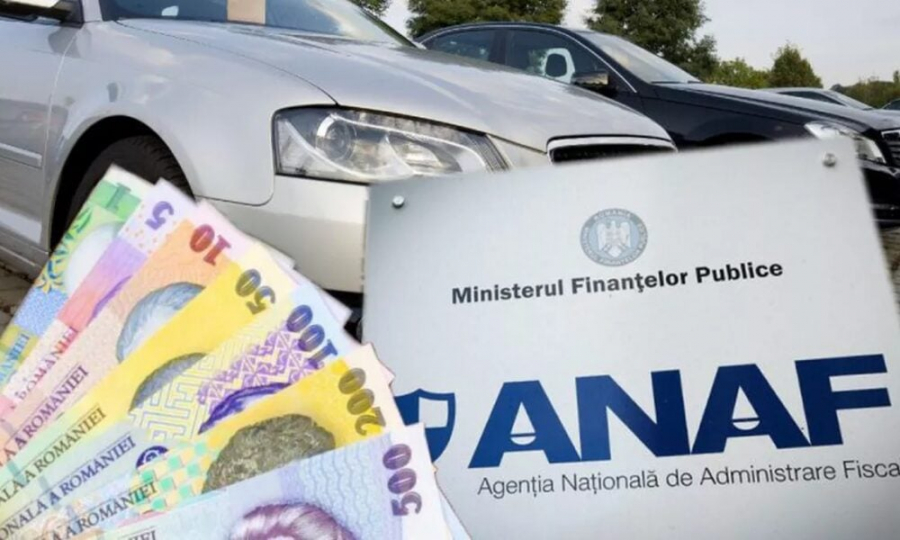 BMW X5 fără motor, vândut de ANAF la Galaţi