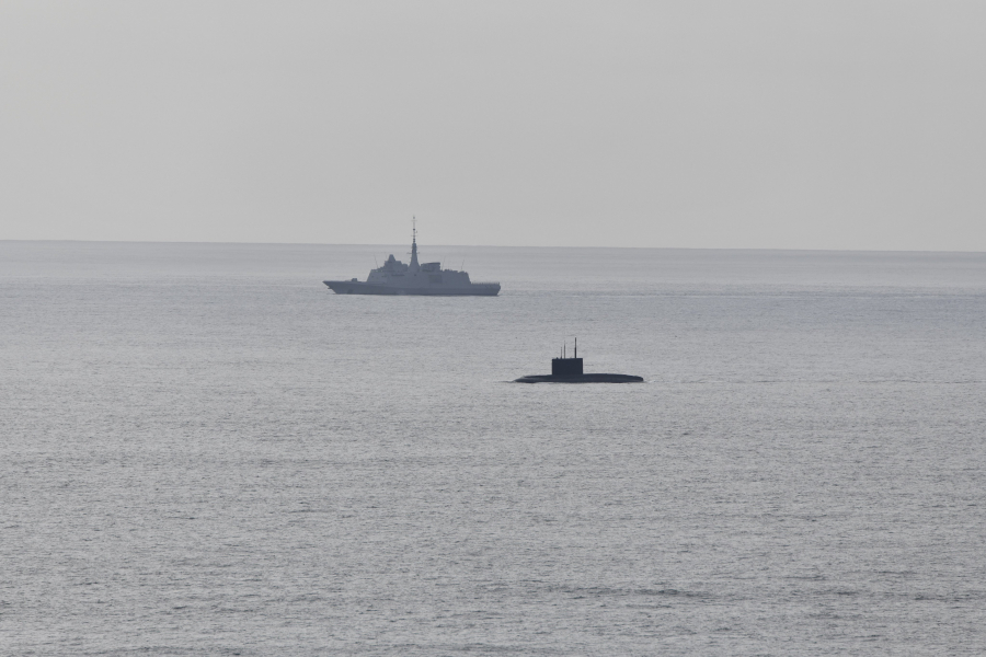 Submarin rusesc, surprins în apele NATO
