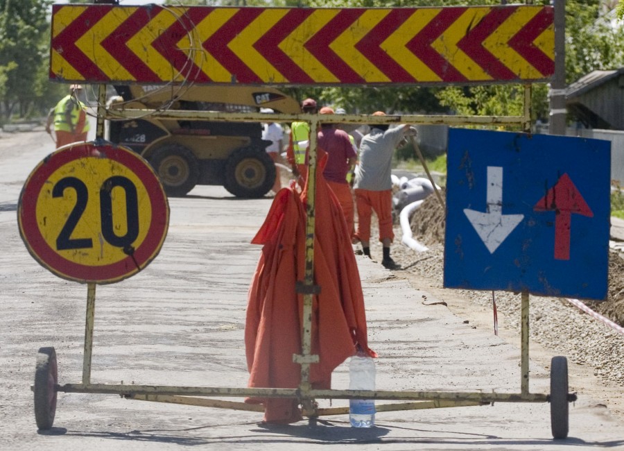Reparaţiile la DRUMURILE JUDEŢENE, aproape de final