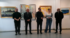 Vernisajul Salonului de toamnă al plasticienilor gălăţeni