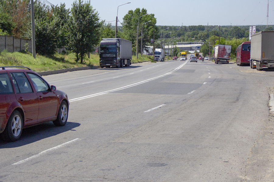 Restricţii de trafic la intrarea în Galaţi dinspre Tecuci