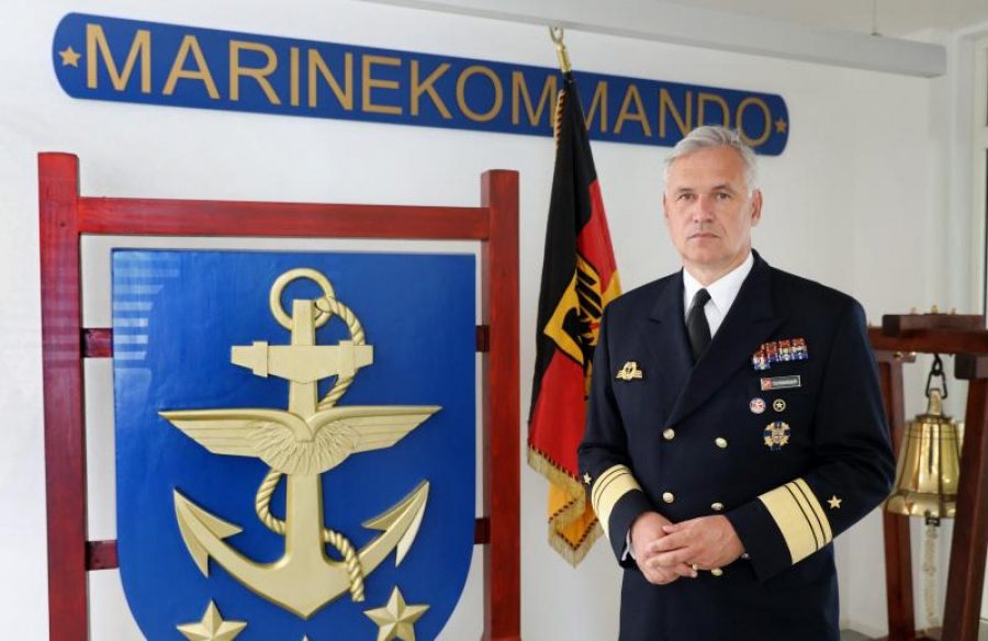 Șeful marinei germane a demisionat după ce a spus că Putin merită respect