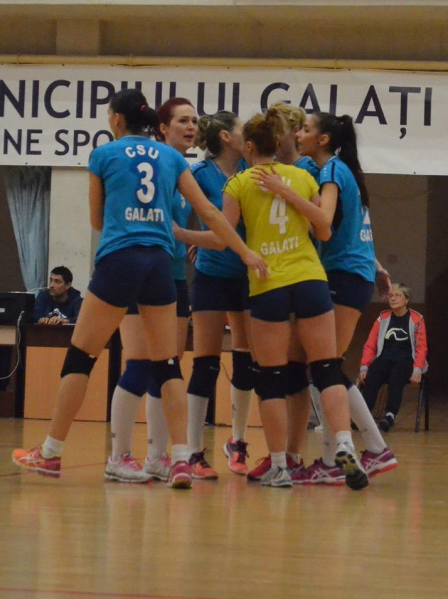 Echipa gălățeană de VOLEI vrea din nou în primul eşalon