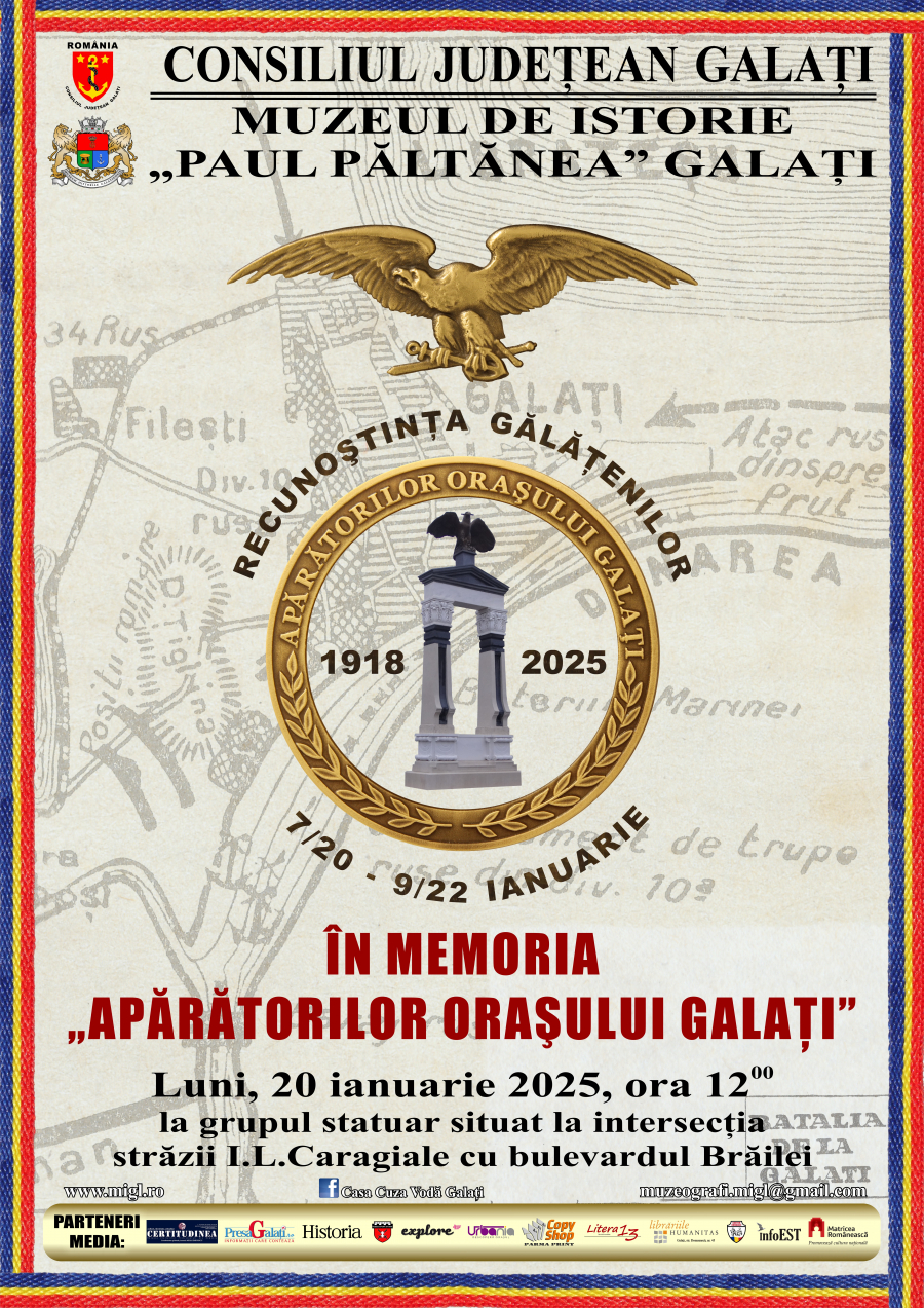 107 ani de la Bătălia Galaţilor din 1918