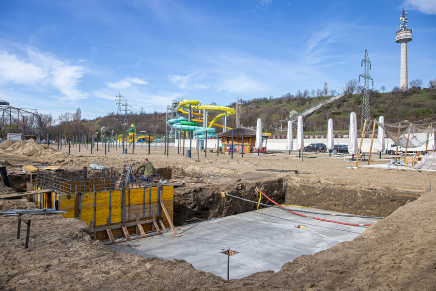 Două luni, pentru piscine noi la Plaja „Dunărea”