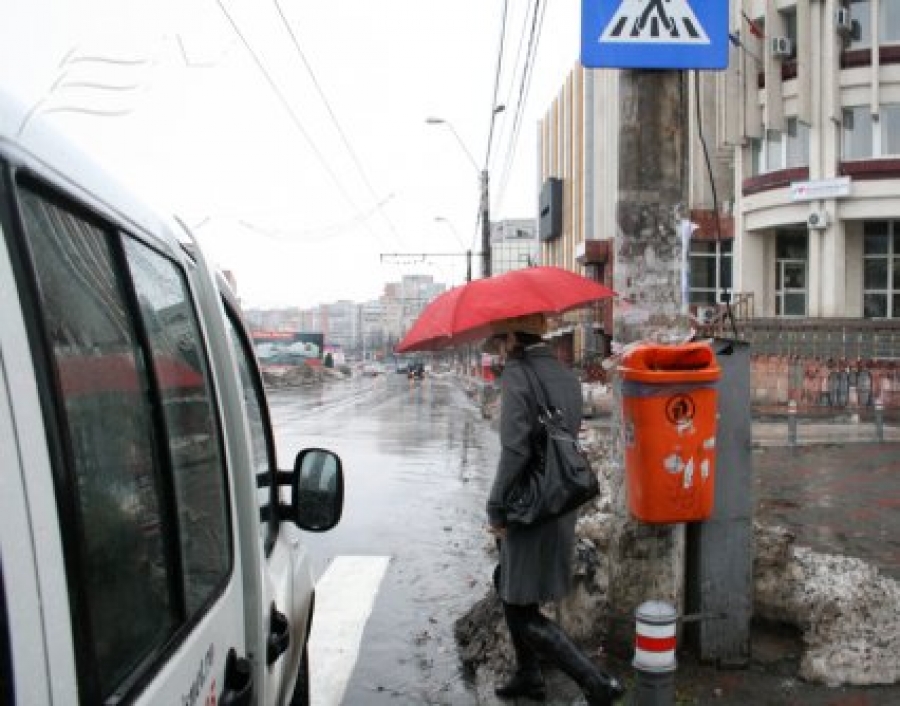 Revelion gălăţean în ploaie