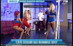A început &quot;EURO 2016&quot; şi pentru asistentele dezbrăcate