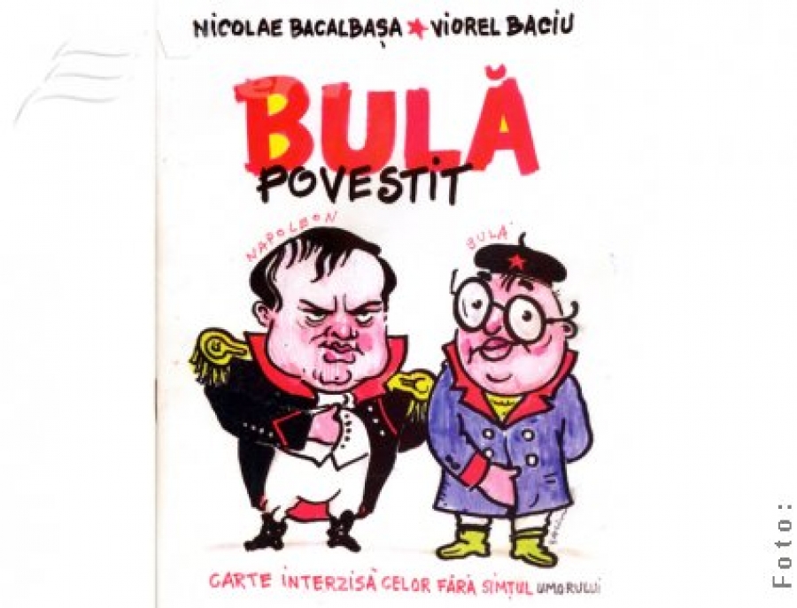 „Bulă povestit” – broşură interzisă celor fără simţul umorului