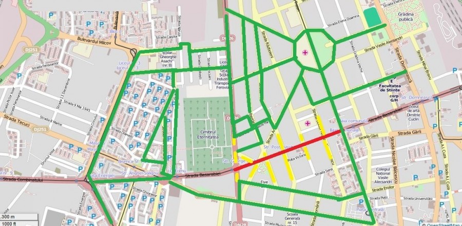 Începând de astăzi: Intersecţia Basarabiei - Coşbuc, restricţionată/ Vezi aici rutele ocolitoare