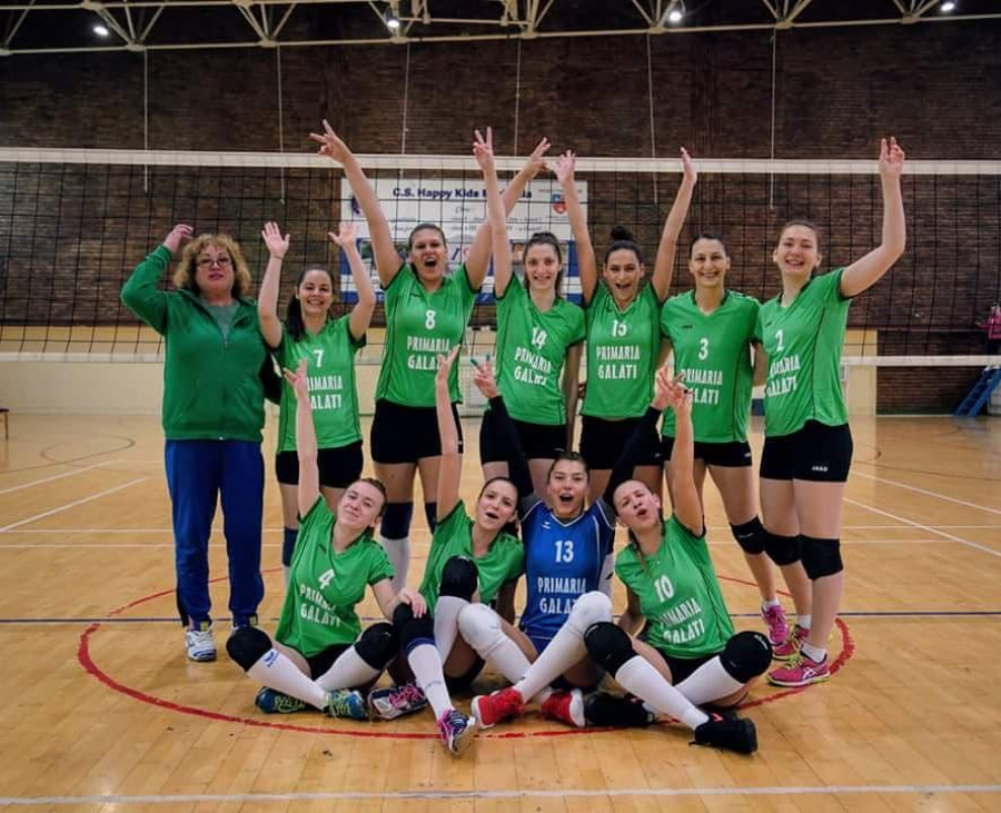 UPDATE | Echipa gălățeană de VOLEI CSU Belor deschide balul promovării, la Galaţi