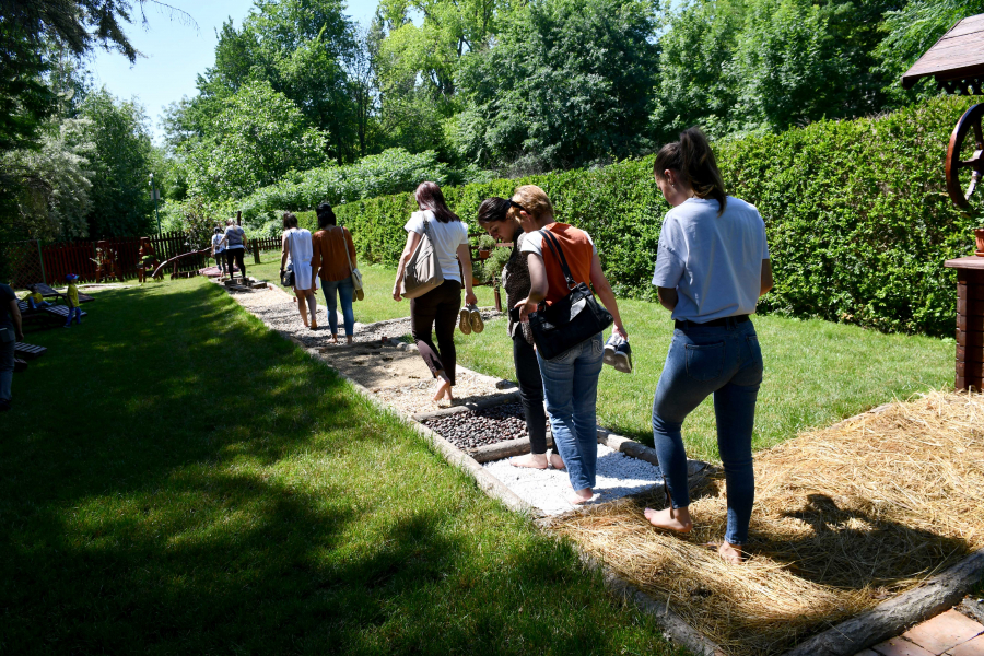 S-a REDESCHIS Grădina senzorială de la Ştiinţele Naturii